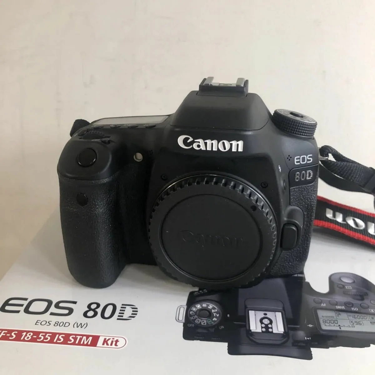 Canon EOS 80D 24.2MP Digital SLR Camera Body - Image 2