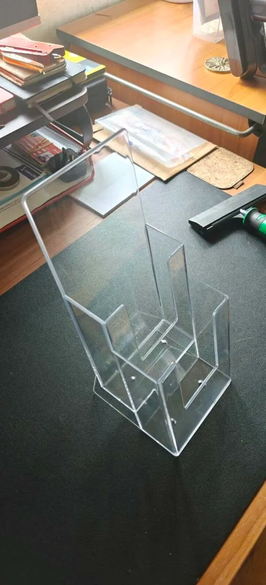 2 Tier Portrait Leaflet Holder - Image 2