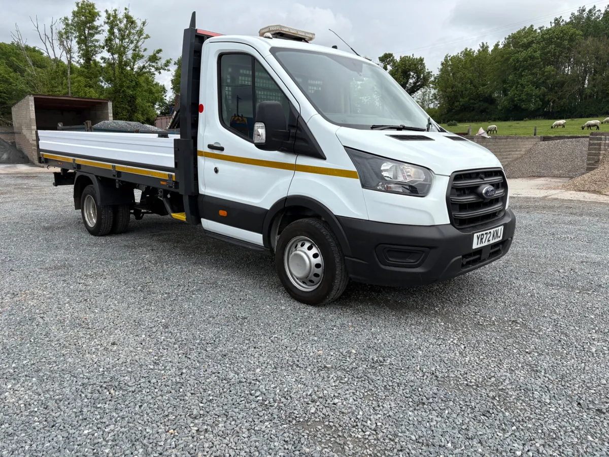 2022 Ford Transit Dropside Twin Wheel pickup - Image 1