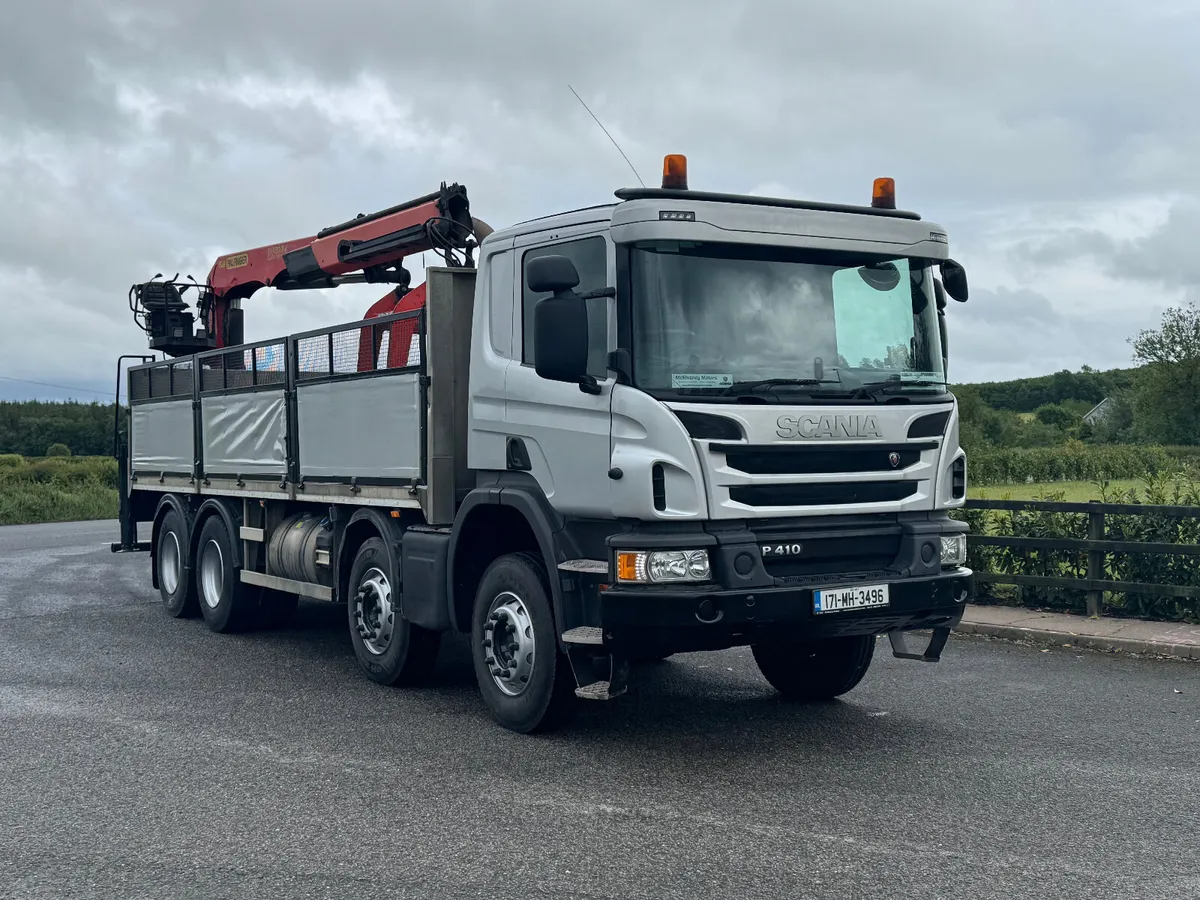 2017 Scania P410 8x4 Block Grab. Ref No: 2516 - Image 1