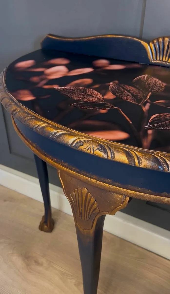 SALE! Golden Elegance Console Table 90x40x75h - Image 4