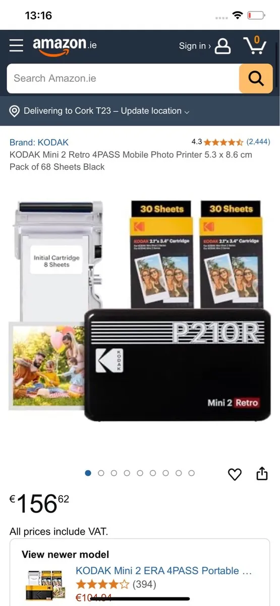 Kodak mini retro printer - Image 1