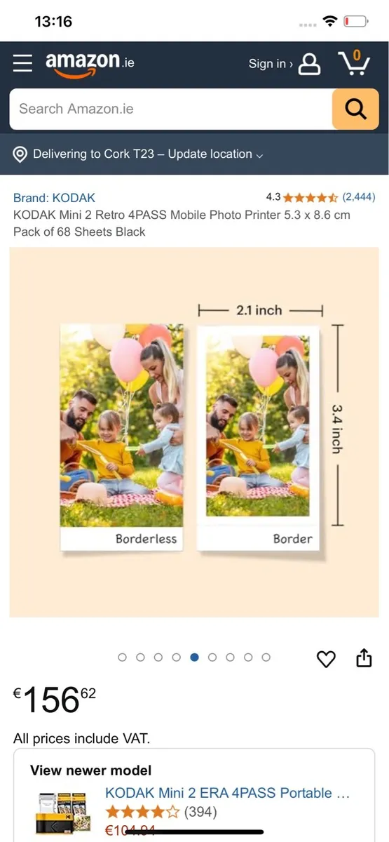 Kodak mini retro printer - Image 2