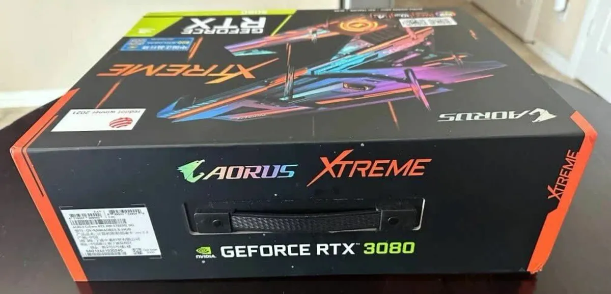 GIGABYTE NVIDIA GeForce RTX 3080 Aorus - Image 4