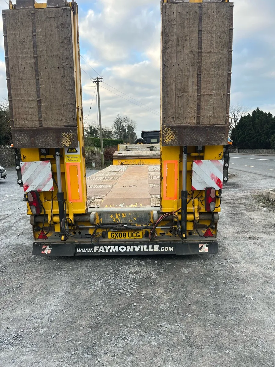 2014 , faymonville 4 axle lowloader - Image 3