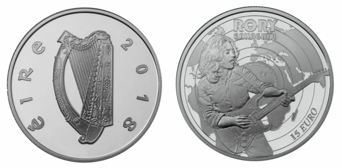 Ireland 2018 Silver Proof €15 Rory Gallagher - Image 2