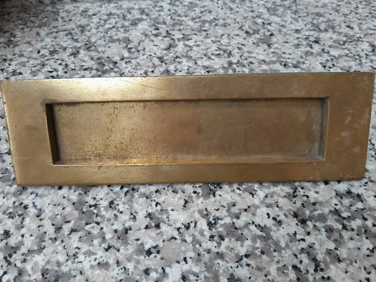 Brass Letter Plate - Image 1