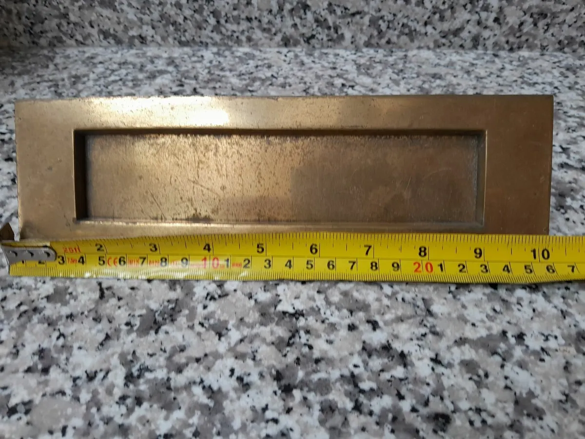 Brass Letter Plate - Image 3