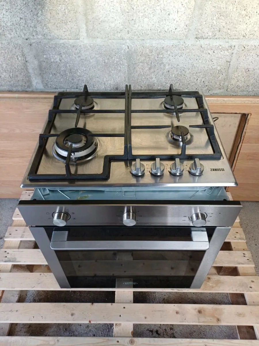 Zanussi Gas Hob, Belling Oven & Cooker Extractor - Image 1