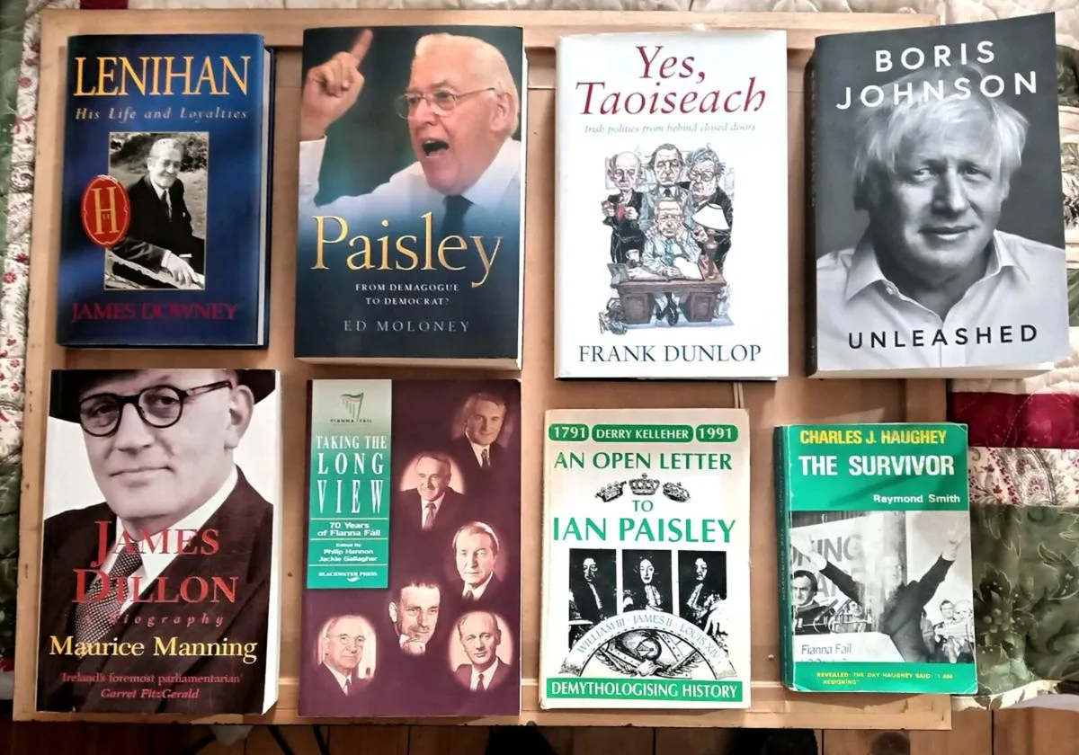 Any four Political Books for Twenty Euros