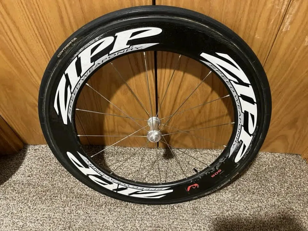 Zipp Super-9 & Disc and Front 808 Firecrest Wheels - Image 2