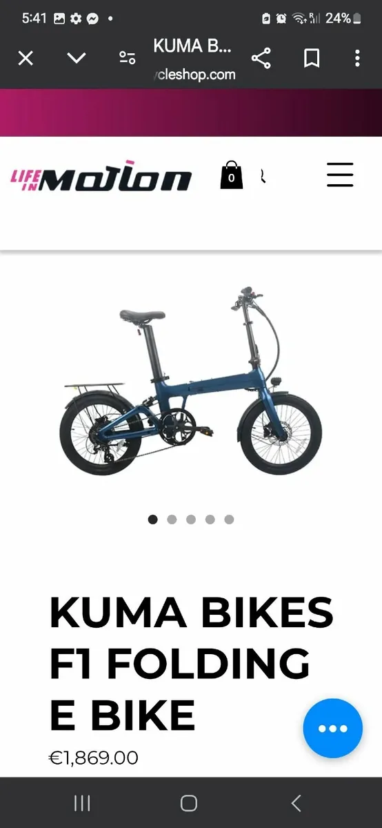 Kuma Ebike F1 Folding - Image 3