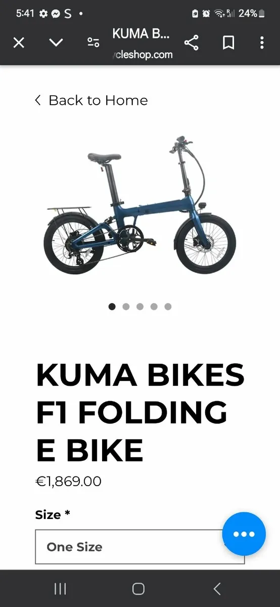 Kuma Ebike F1 Folding - Image 4