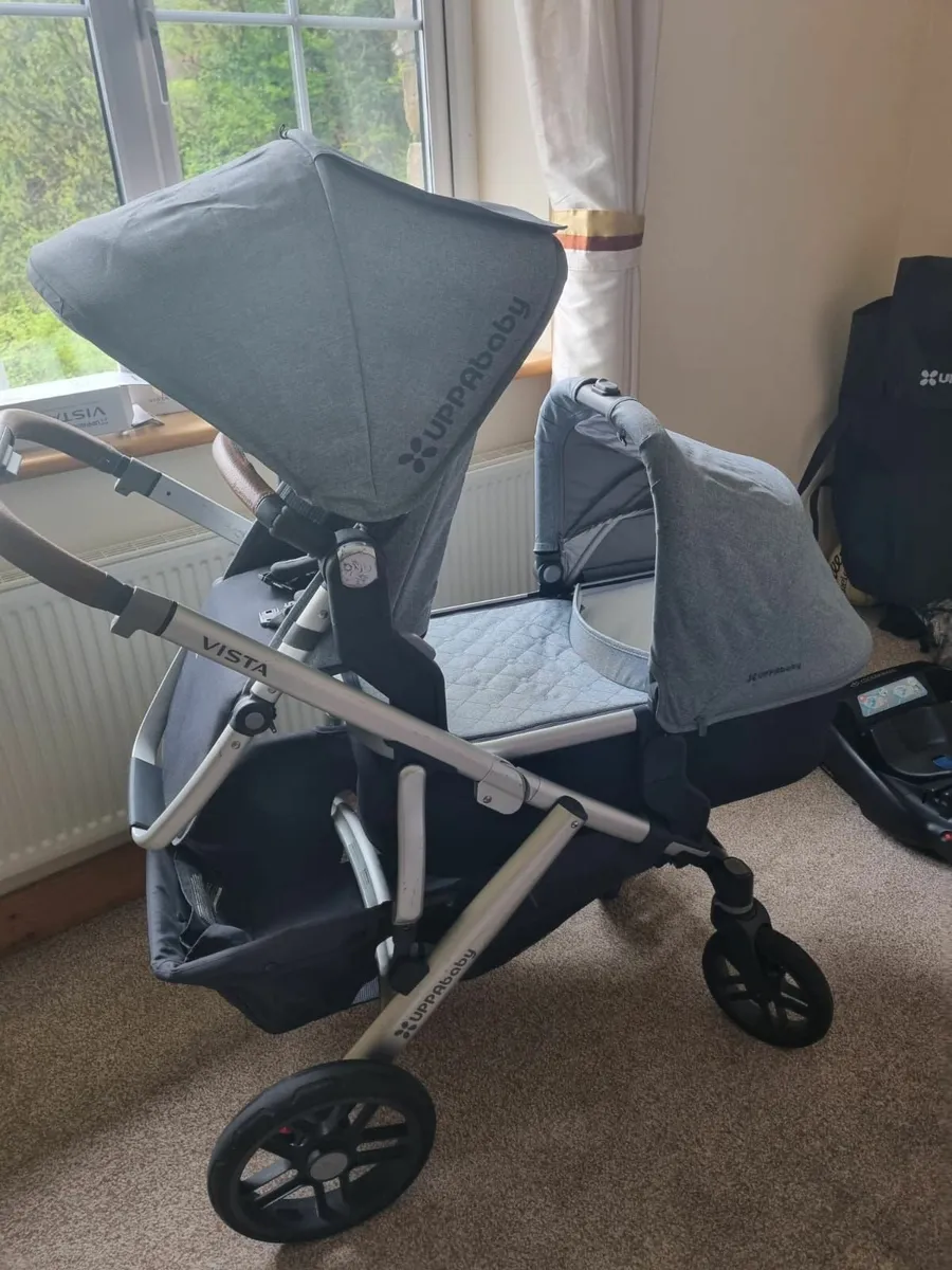 Complete UPPAbaby Vista travel system for sale: - Image 2