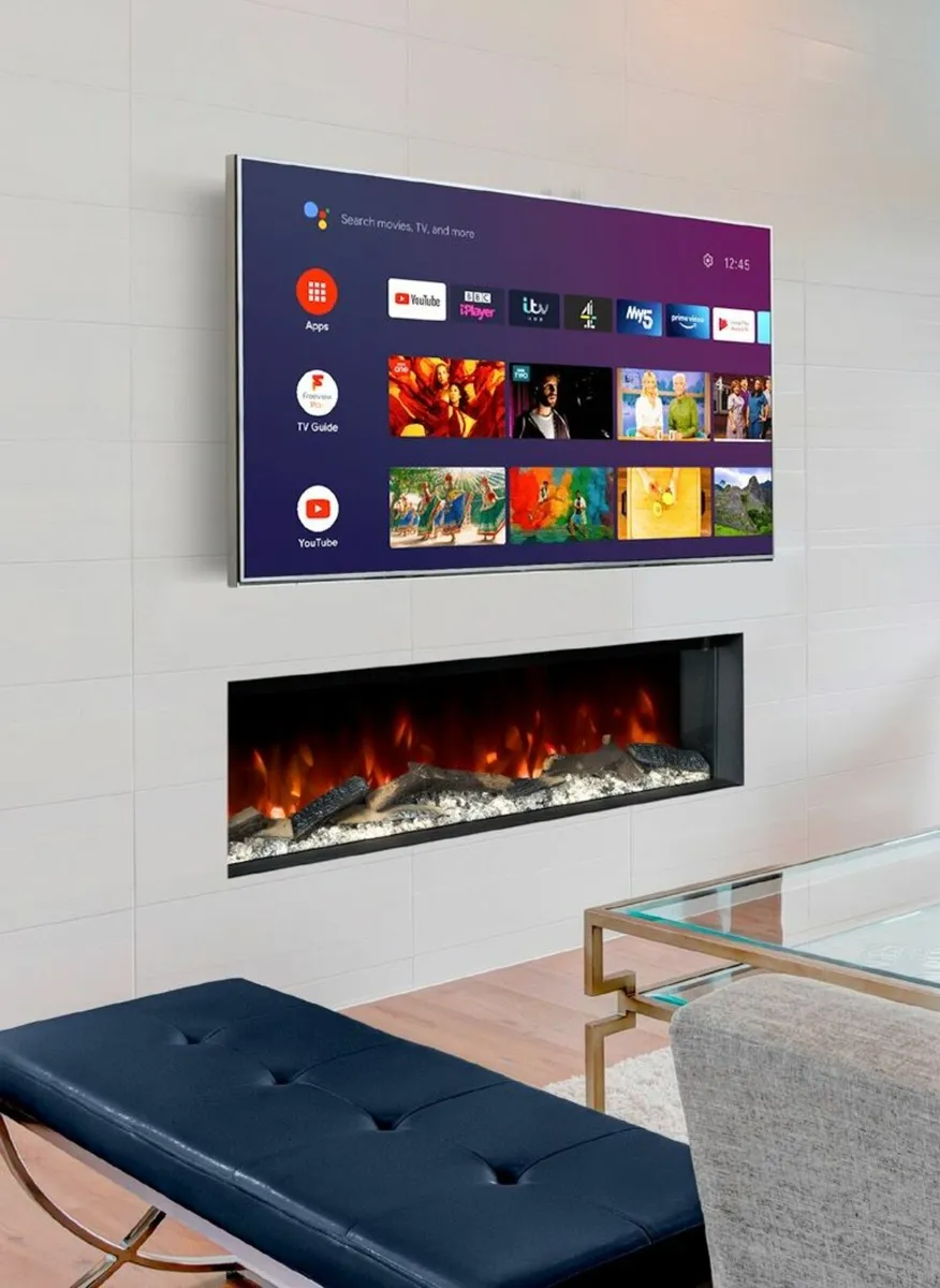 ELLERE 130R Built In Electric Fire 50″ - Image 1