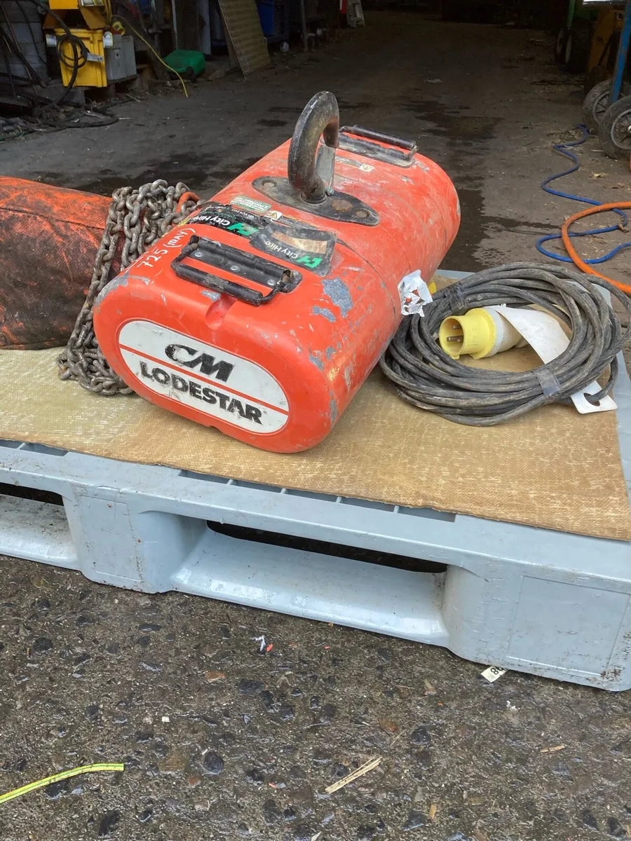 2 Ton Lodstar Chain Hoist - Image 2