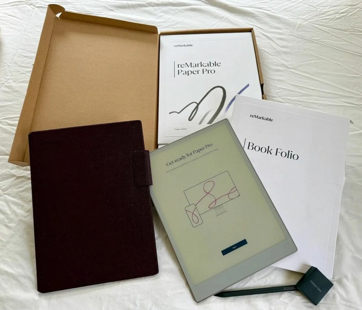 reMarkable Paper Pro + Marker Plus - Image 1