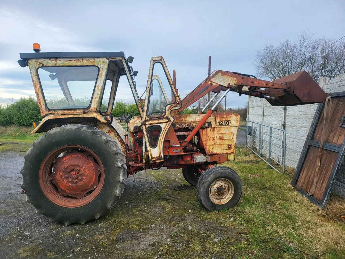DAVID BROWN 1210 loader,logbook,powersteering - Image 1