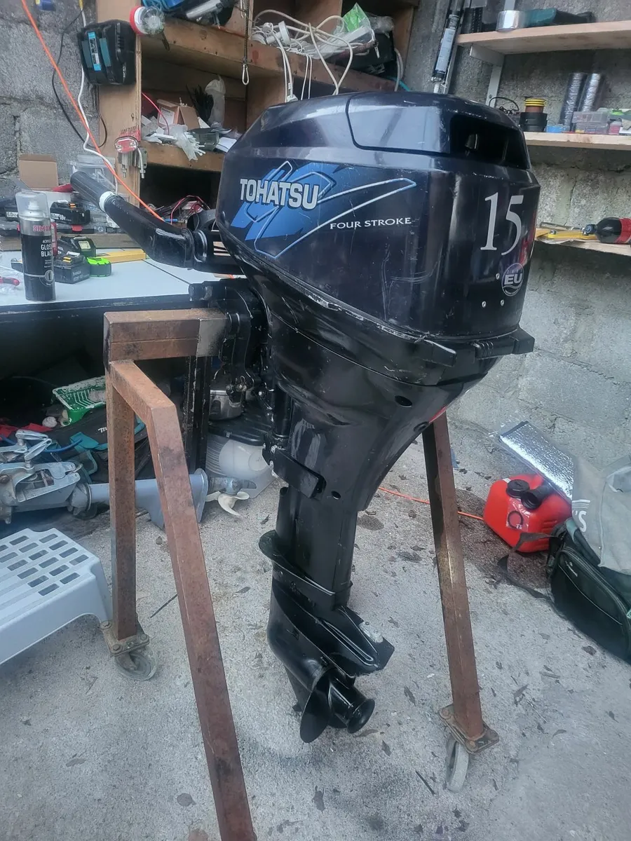 LONGSHAFT 15HP 4 STROKE BOAT OUTBOARD ENGINE - Image 4