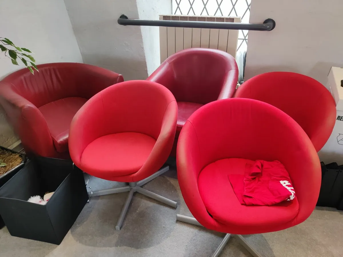 Office Furniture - Chairs and Ikea Kallax Shelves - Image 4