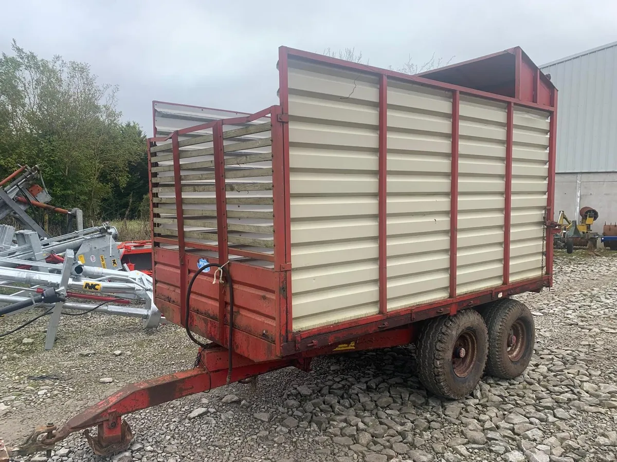 JOHNSTON 12' X 7' SILAGE TRAILER - Image 2