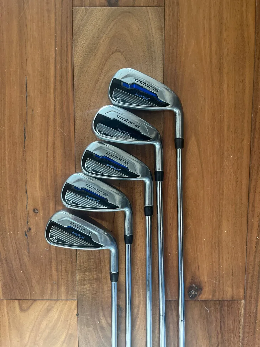 Cobra Max Tecflo irons 5-9 - Image 1