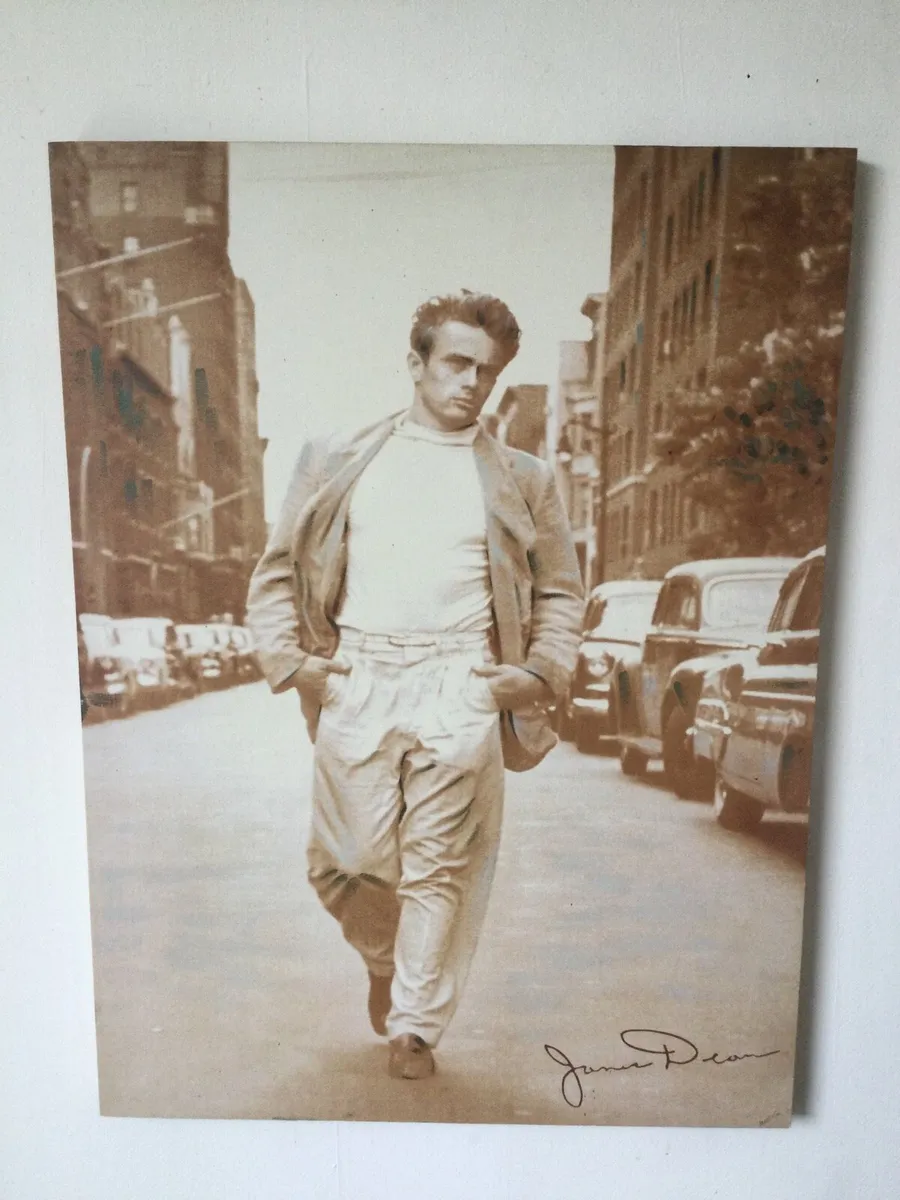 Large James Dean on Canvas - Image 1