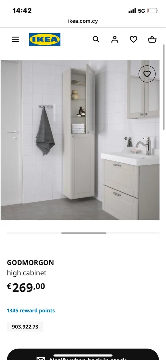 Bathroom Cabinet - Image 1