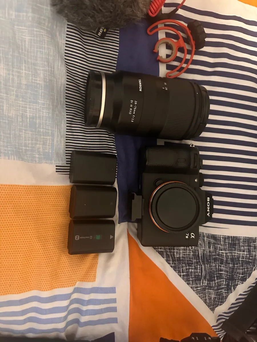 SONY A7III with lenses,Gimbal, Misc - Image 2