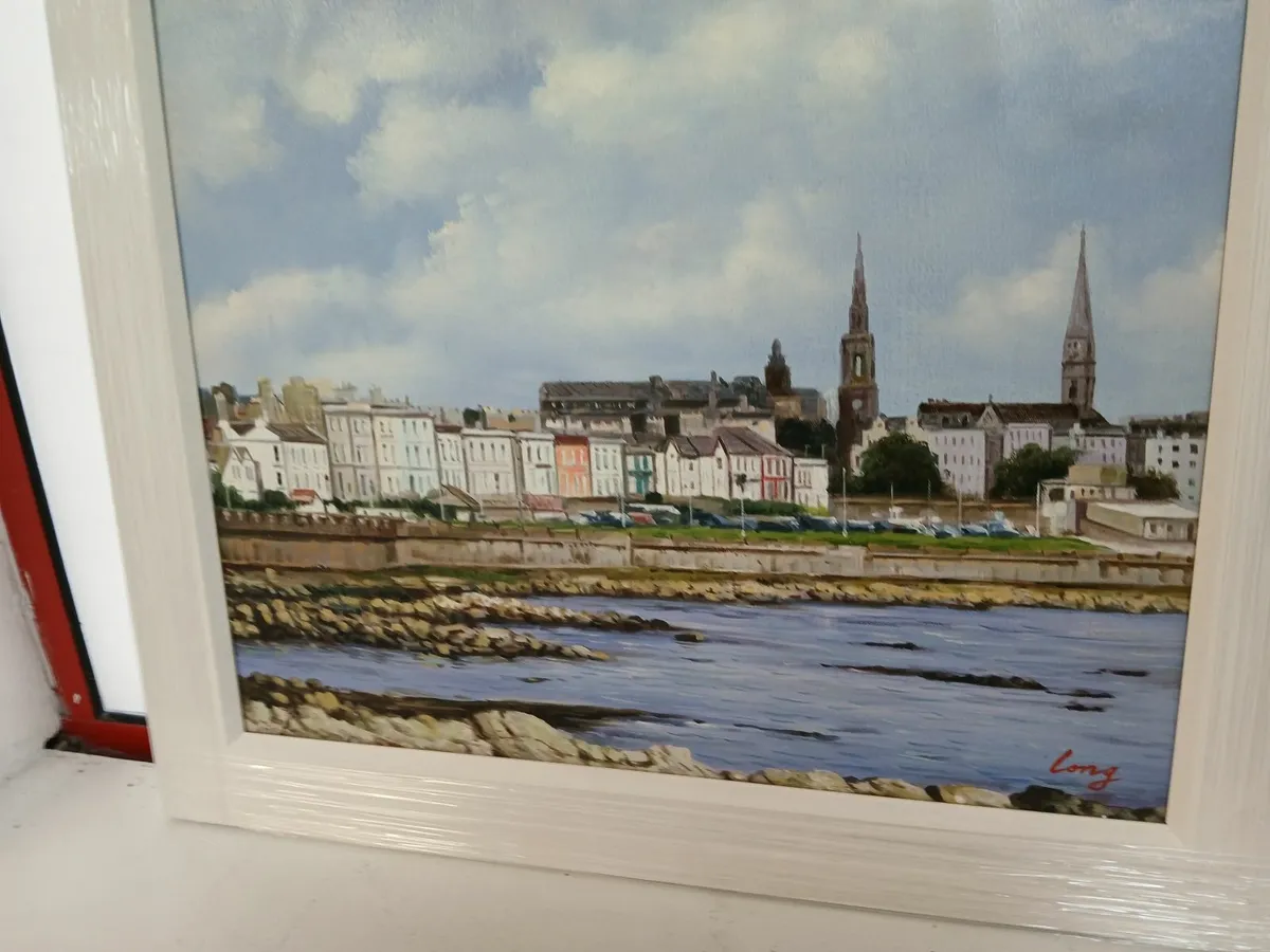 Original oil painting 🖼  dun laoghaire  delivered - Image 1