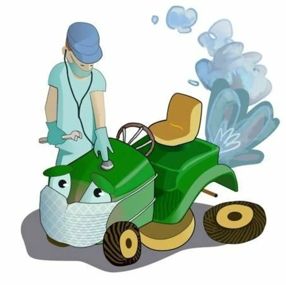 Tractor lawnmower repairs and servicing - Image 1
