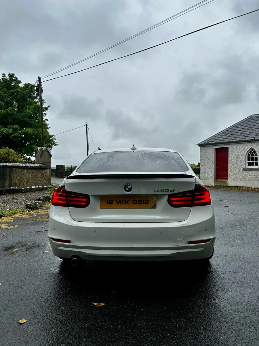 White BMW F30 - Image 2