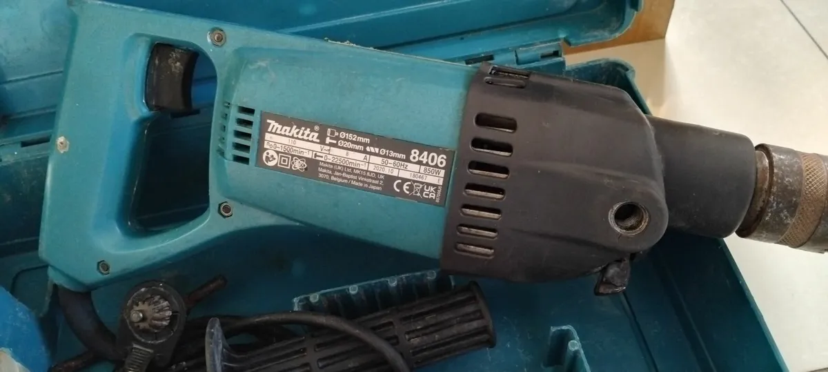 Makita 8406 Diamond Drill 110v "Serviced" - Image 4