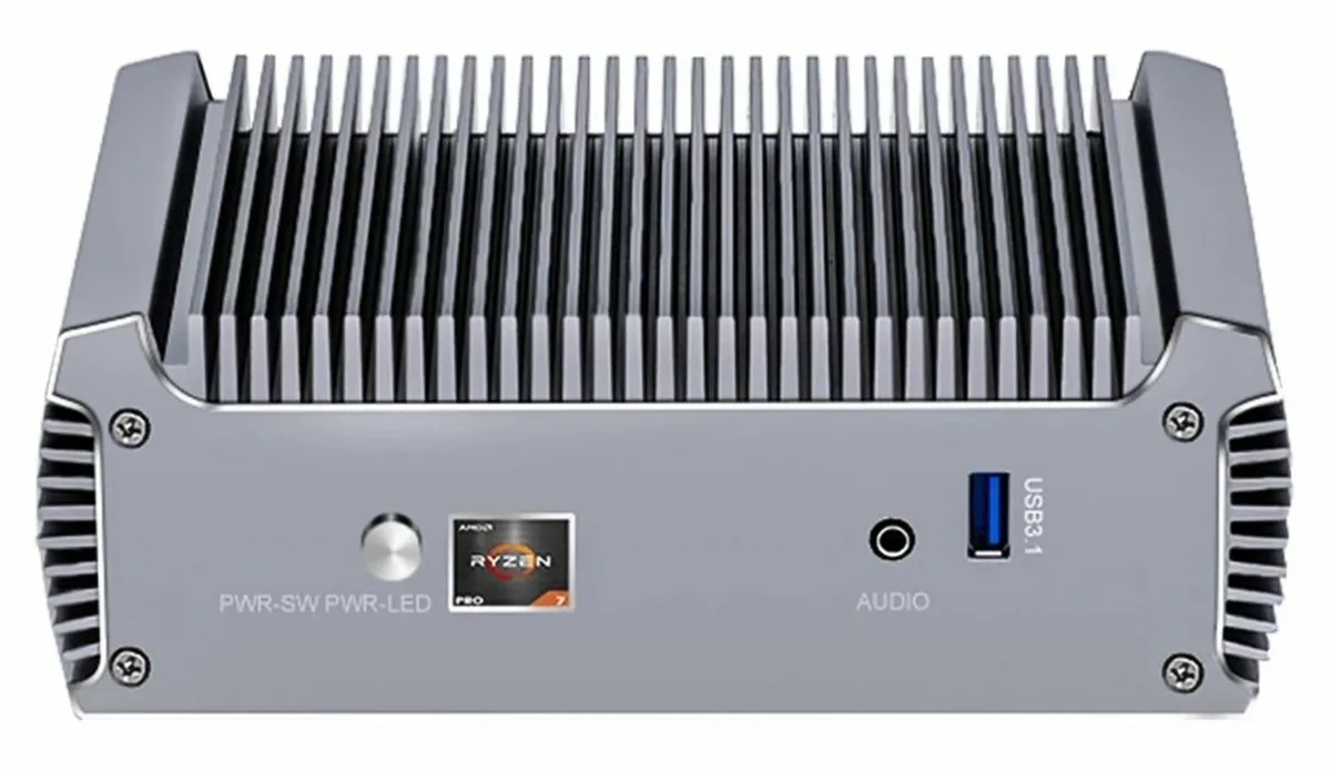 New   Unused  Fanless Mini PC  Topton FU0 - Image 1