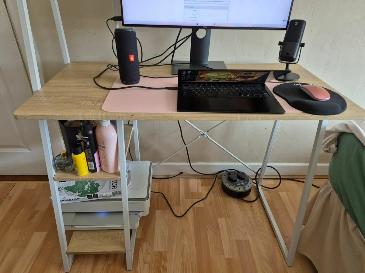 Desk and Gaming Chair Bundle - Image 2