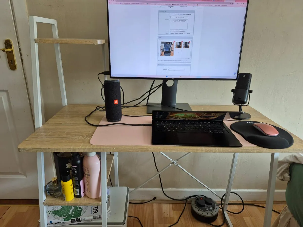 Desk and Gaming Chair Bundle - Image 3