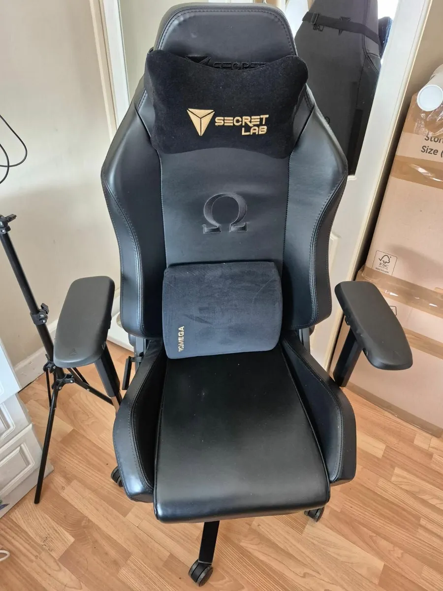 Desk and Gaming Chair Bundle - Image 1