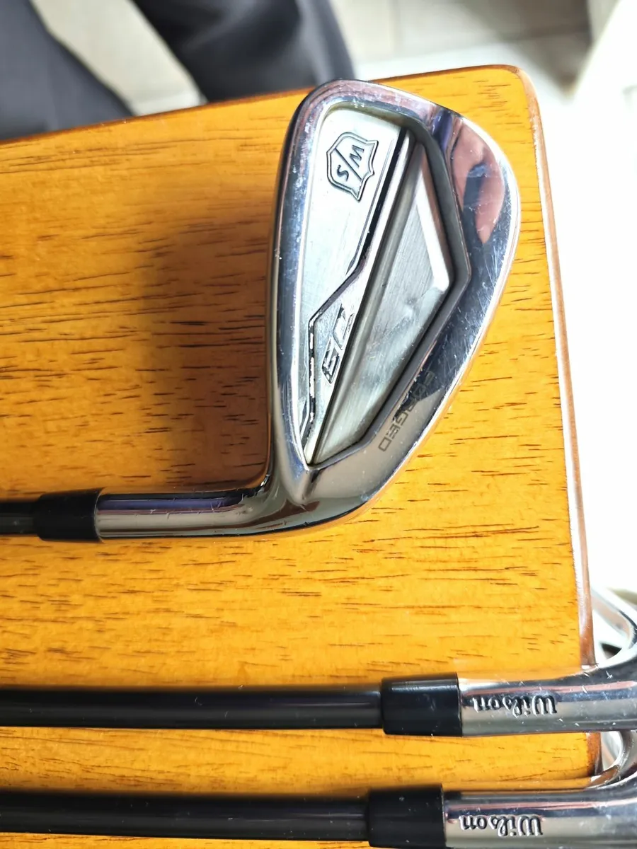 Wilson D9 Forged Graphite Irons 6-PW + Gap Wedge - Image 4