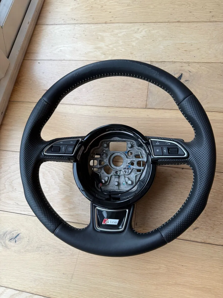 Audi Sline steering wheel paddles - Image 1