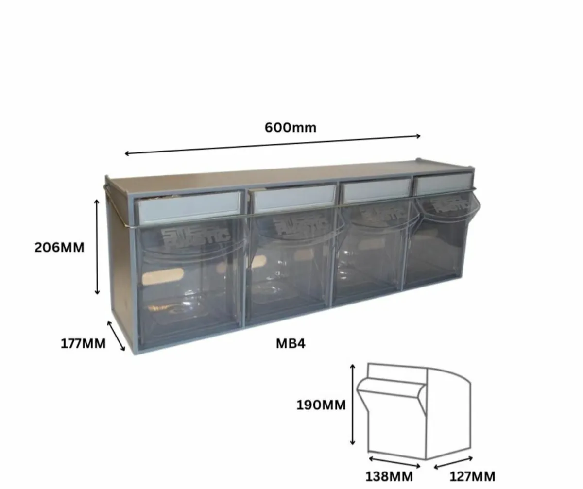 Storage tilt bins - Image 2
