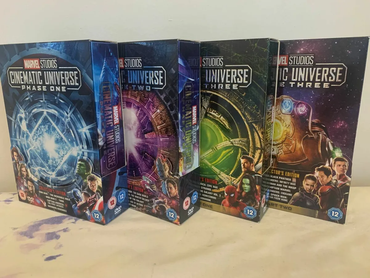 MCU phases DVD box sets - Image 1