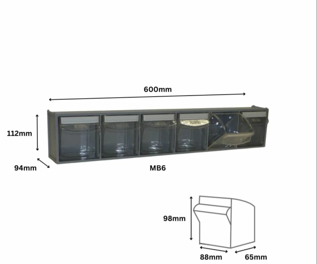 Storage tilt bins - Image 4
