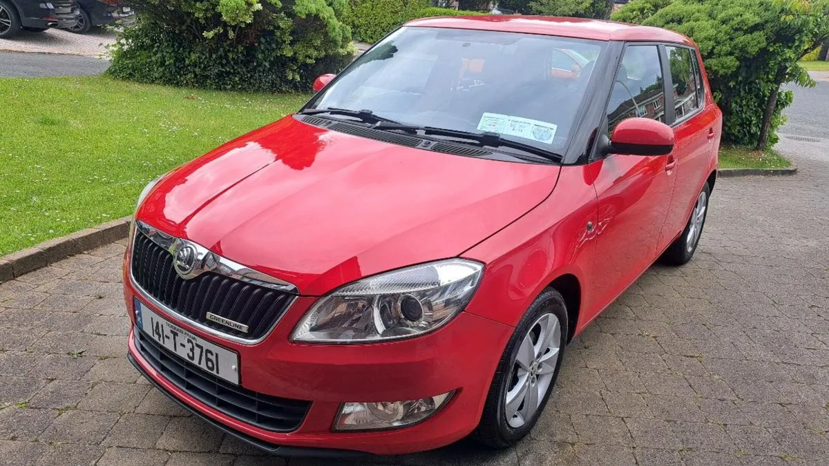 SKODA FABIA 1.2 DIESEL 2014 ONLY 93000 MLS - Image 4