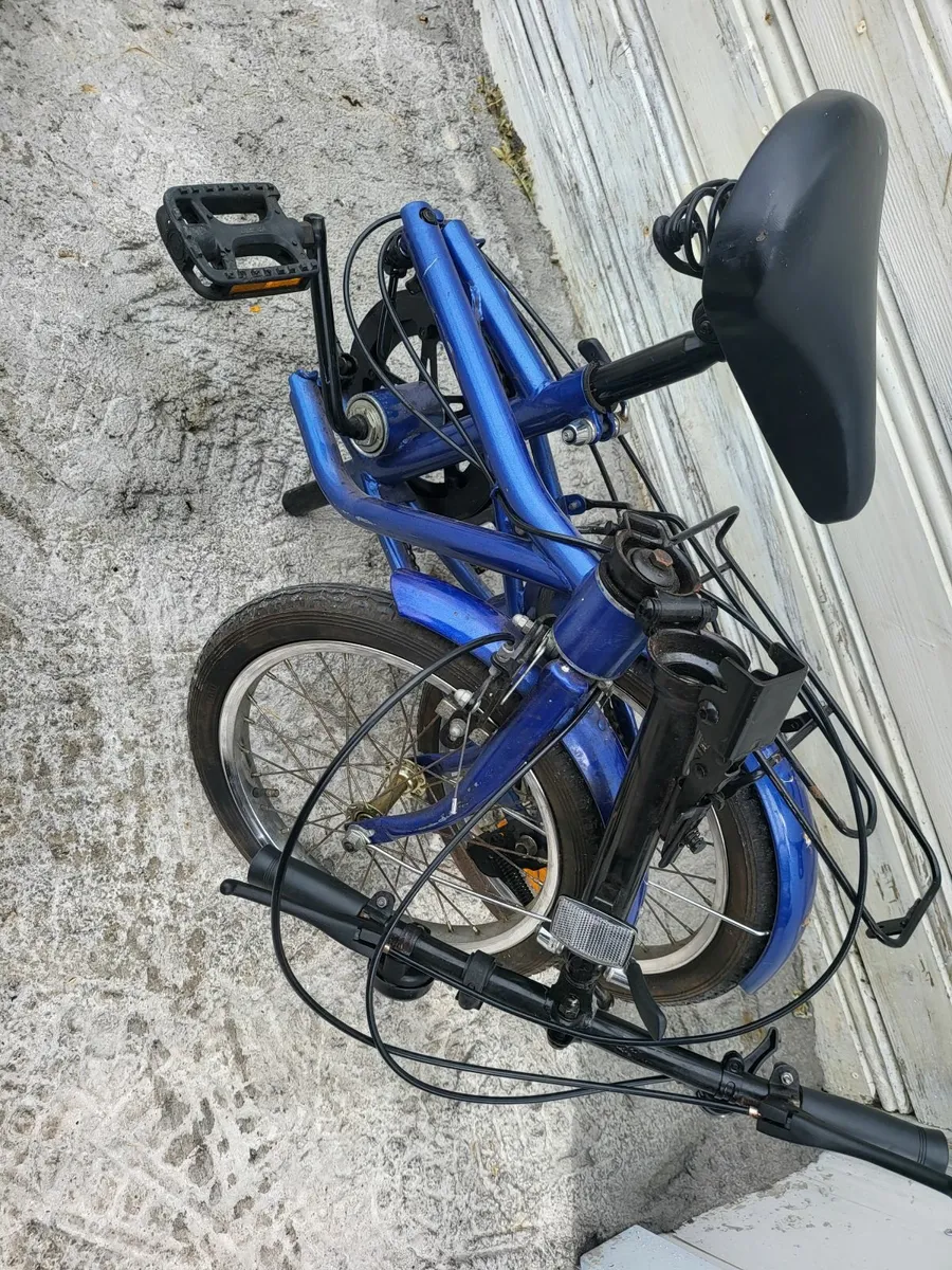 good quality adult folding bike 16inch wheel - Image 1