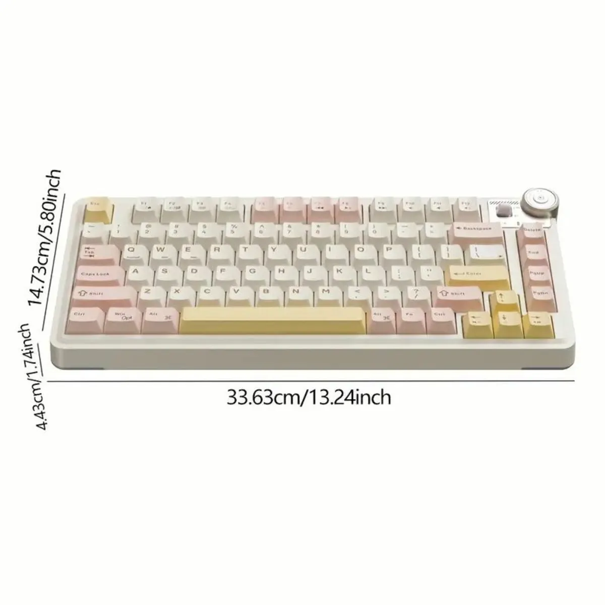 Leopard MK75 Triple-Mode Mechanical Keyboard - Image 3