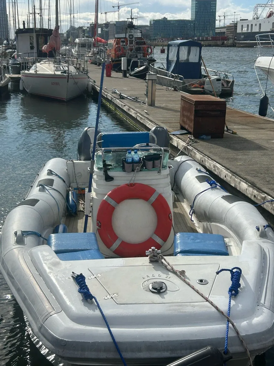 RIB catamaran . - Image 1