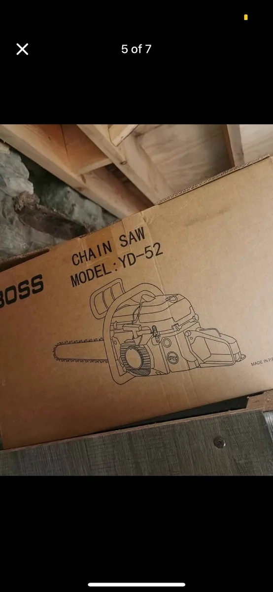 Brand new Boss chainsaw - Image 1