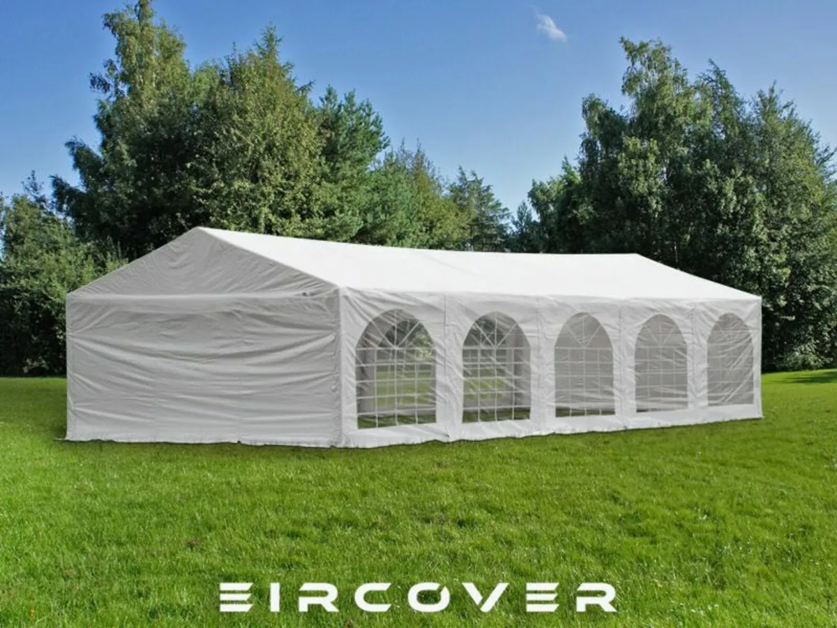 Marquee 5 x 10 PVC cover (16' - 33') FREE Delivery - Image 1