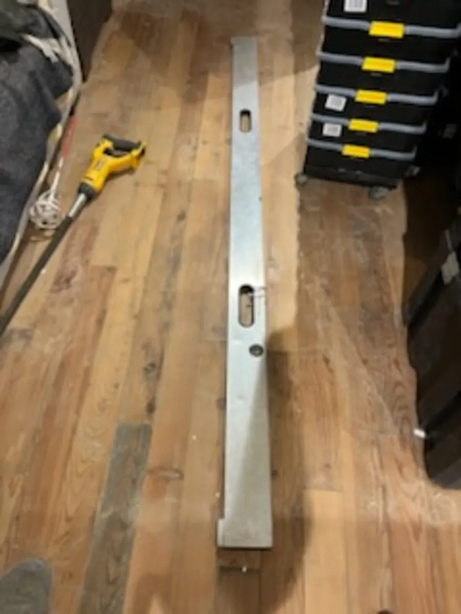 3.0m straight edge level + wedge fork for flatness