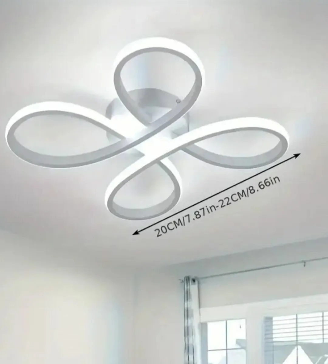 Set of 3 new LED ceiling lights - Image 4